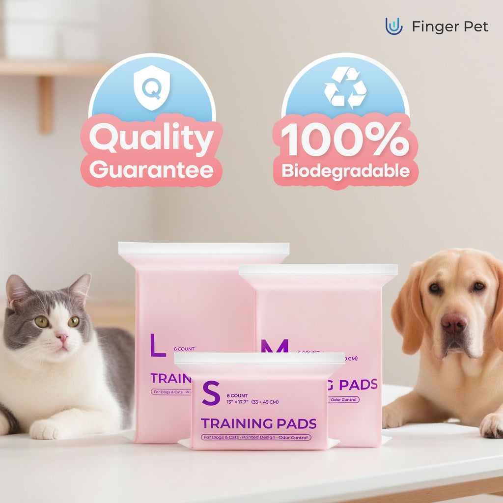 Printed Pet Training Pads Disposable Leak-Proof Quick Absorb Puppy Pee Pad