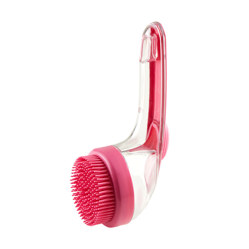 Silicone Pet Bathing Brush – Dog Cat Shower Scrubber & Massage Comb, Grooming Cleaner Tool for Deep Skin Exfoliation