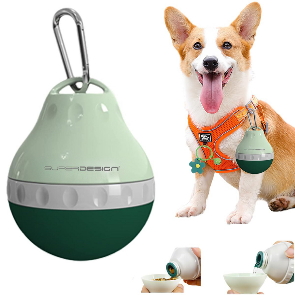 Portable Pet Water Bottle – Dog & Cat Travel Drinking Dispenser for Outdoor Walks