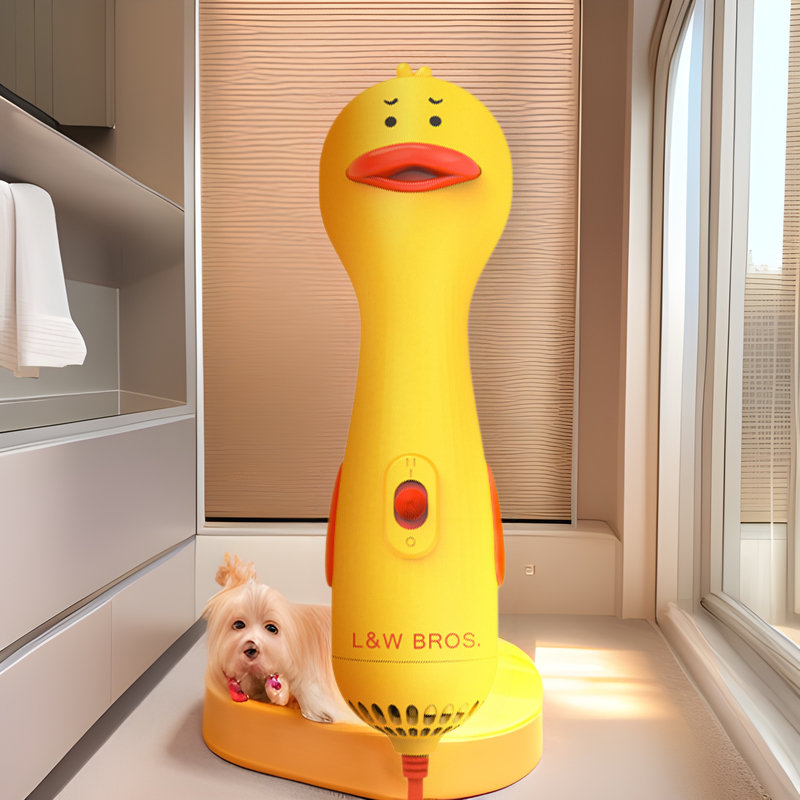 Mini Pet Grooming Fluff Dryer – Sectional Fluff Drying Blower for Dogs, Compact & Durable