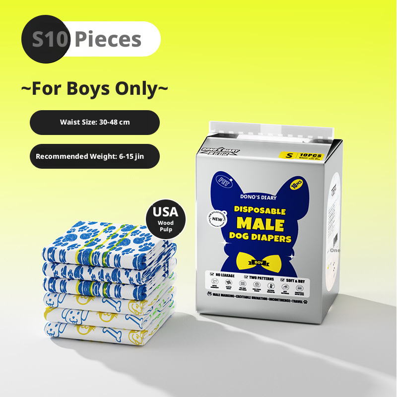 Dog Diapers & Sanitary Pants – Male/Female Pet Diapers, Pee Pads & Heat Period Panties