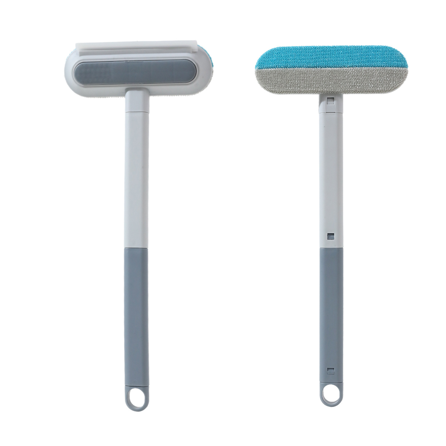 Long handle multi-function two-way hair remover brush cat shaver sticker dog hair remover cleaner carpet remover