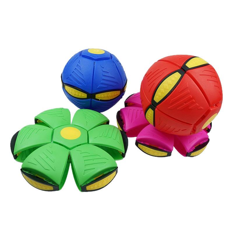 Magic Flying Disc Ball – Stomp & Deform Bouncing Ball for Kids, Outdoor Active Toy