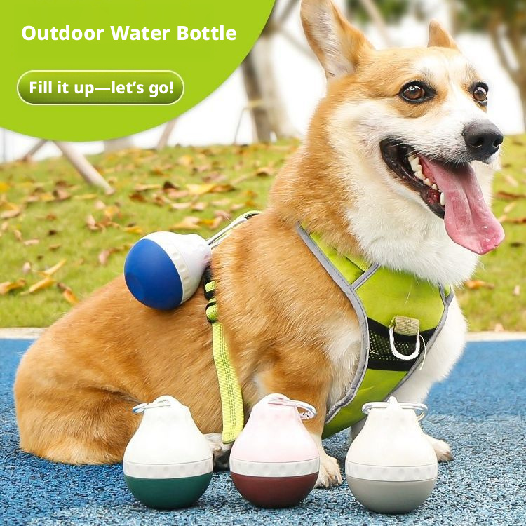 Portable Pet Water Bottle – Dog & Cat Travel Drinking Dispenser for Outdoor Walks