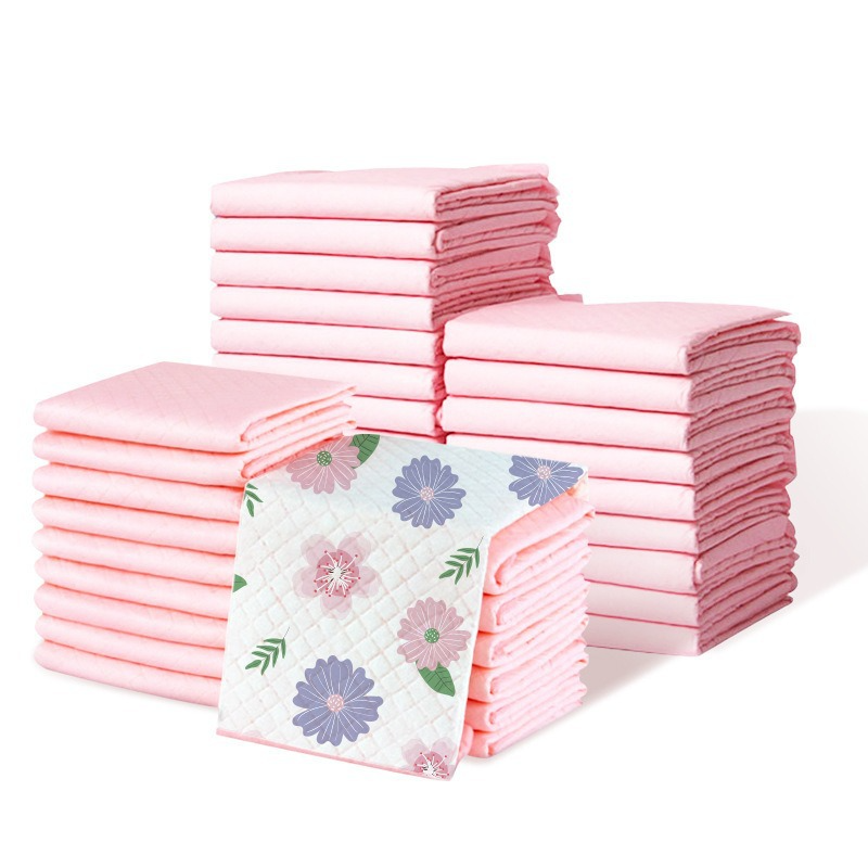 Printed Pet Training Pads Disposable Leak-Proof Quick Absorb Puppy Pee Pad