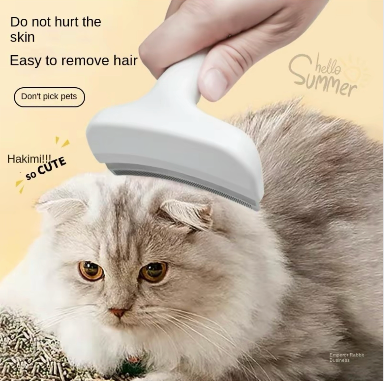 Flea Comb for Cats Dogs Brush for Shedding Pet Hair Removal Comb