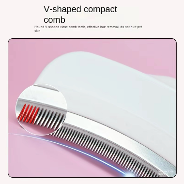 Flea Comb for Cats Dogs Brush for Shedding Pet Hair Removal Comb