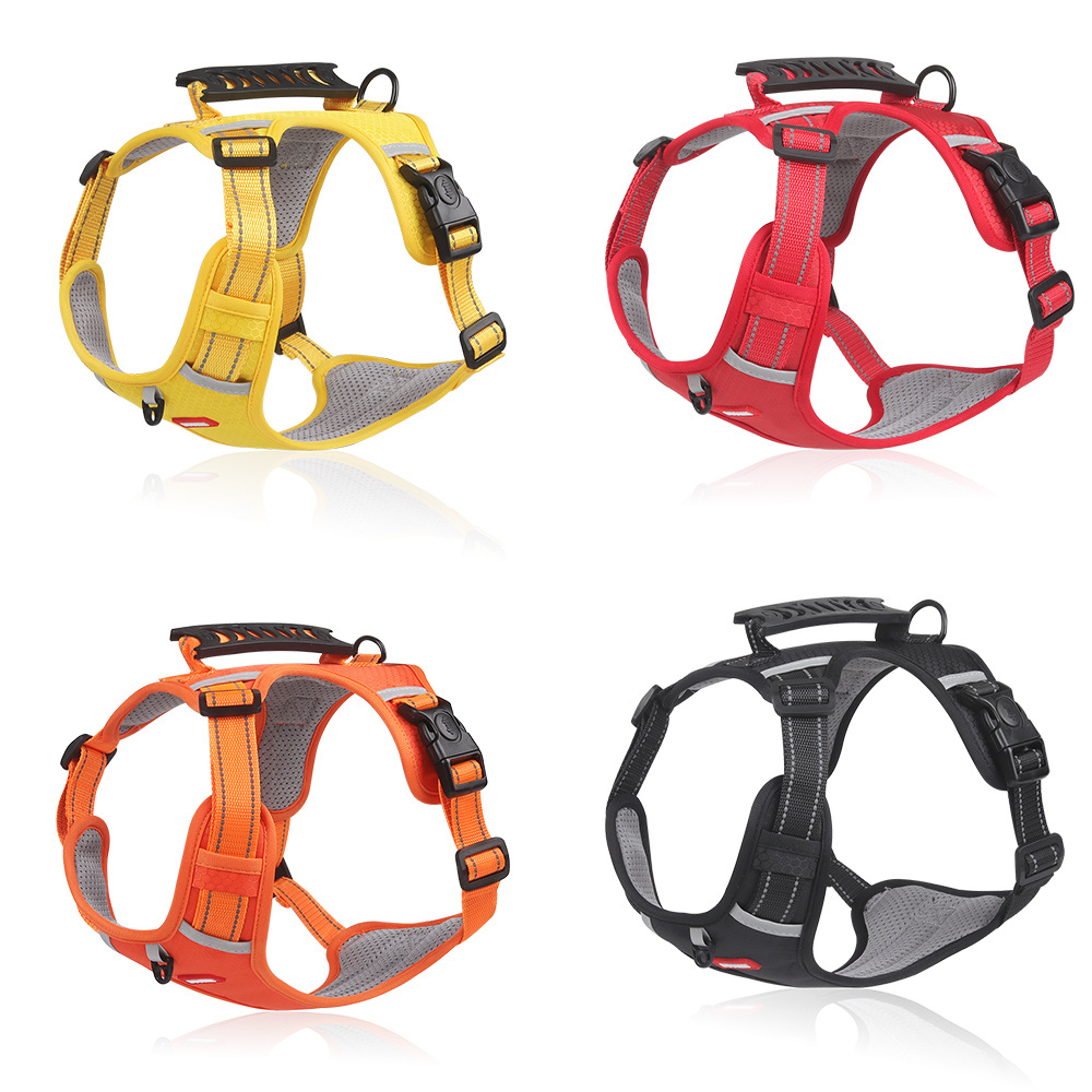 Escape-Proof Dog Harness & Leash – Vest-Style Walking Set for Medium to Large Breeds, Ideal for Shiba Inu