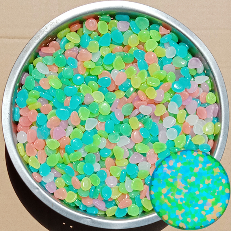 Glow in The Dark Pebbles – Luminous Stones for Garden, Fish Tank & Aquarium Decor