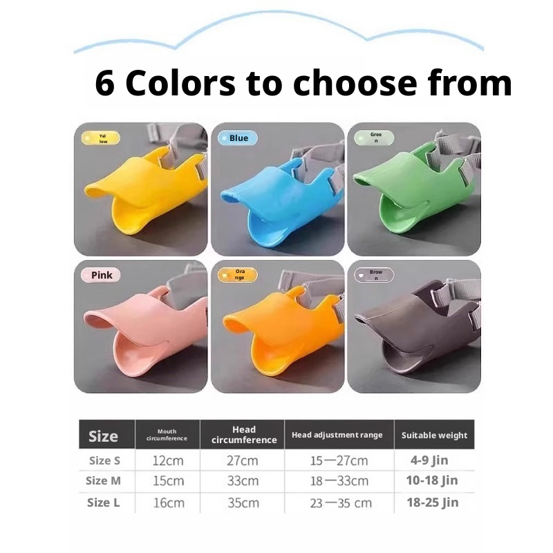 Dog Muzzle – Anti-Bite, Anti-Bark & Anti-Scavenge for Small Breeds like Teddy & Pomeranian