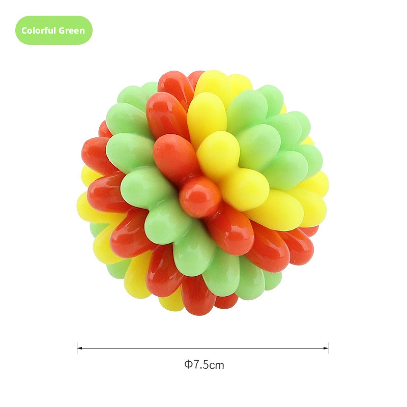 Tough & Durable Dog Chew Ball – Interactive Teeth Grinding Toy for Labrador, Great for Self-Play, Boredom Relief & Training