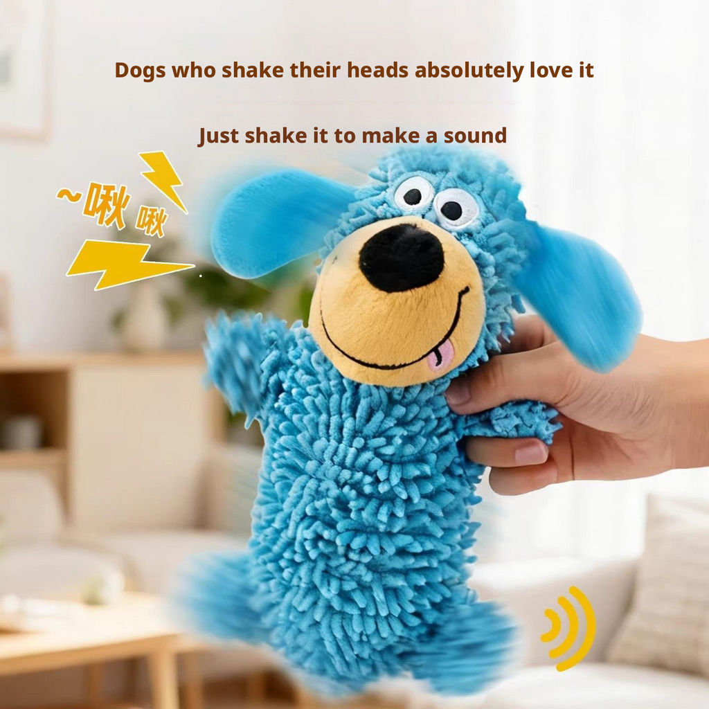 Squeaky Tug Toy for Small to Medium Dogs – Durable Chew Toy for Teeth Cleaning & Boredom Relief