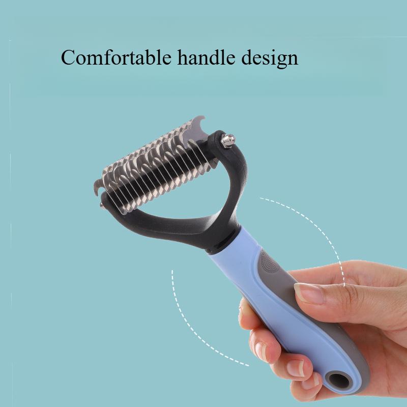 Wholesale Pet Knot Comb Stainless Steel Pet Comb Beauty Brush Dog Scraper Pet Special Comb