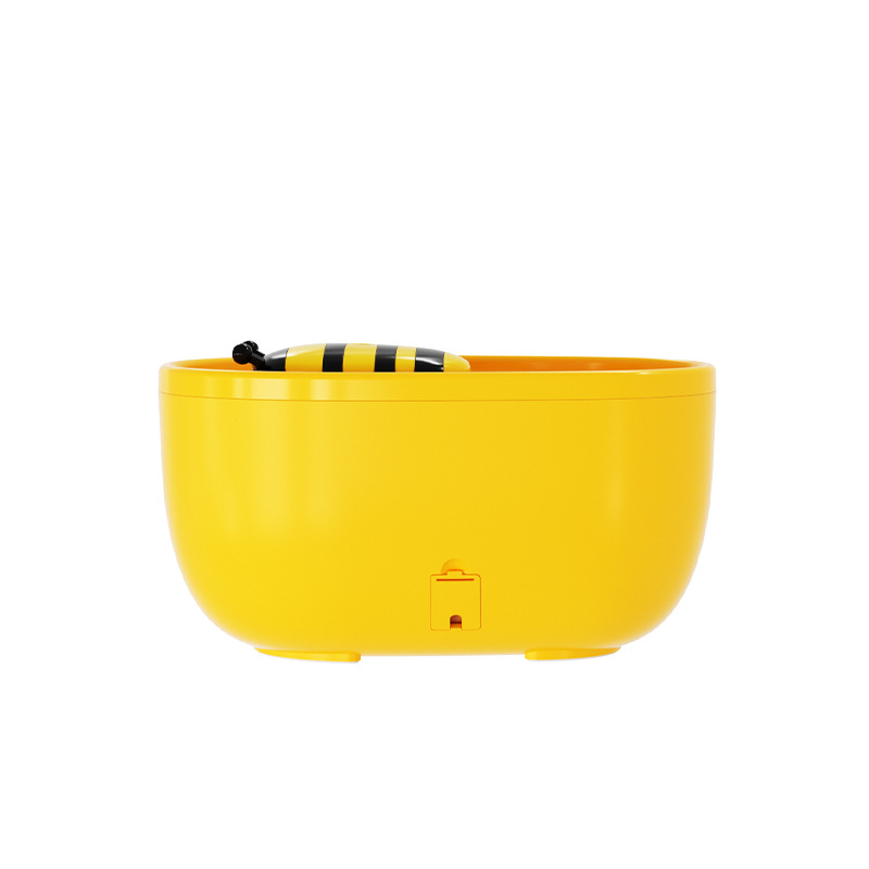 No-Plug Cat Water Fountain – Battery-Powered Automatic Flowing Water Bowl for Cats & Pets