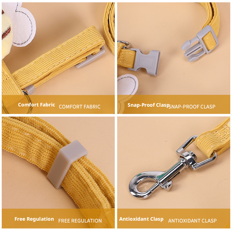 Escape-Proof Cat Harness with Leash – Vest-Style Walking Set for Cats & Small Dogs