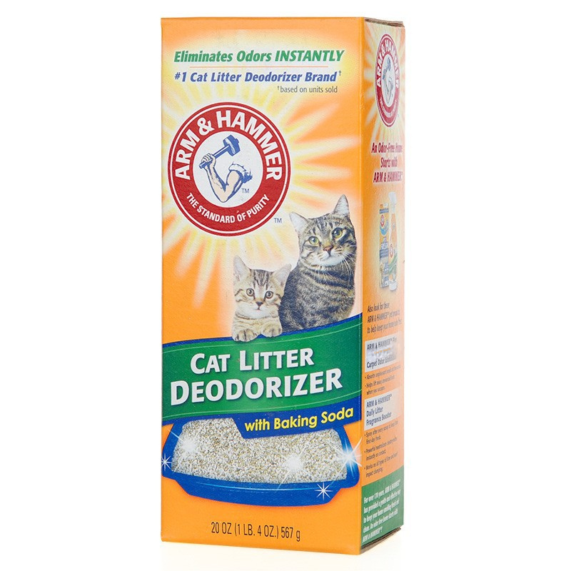Hammer Cat Litter Deodorizer – Baking Soda Odor Eliminator for Cat Urine, Pet-Safe