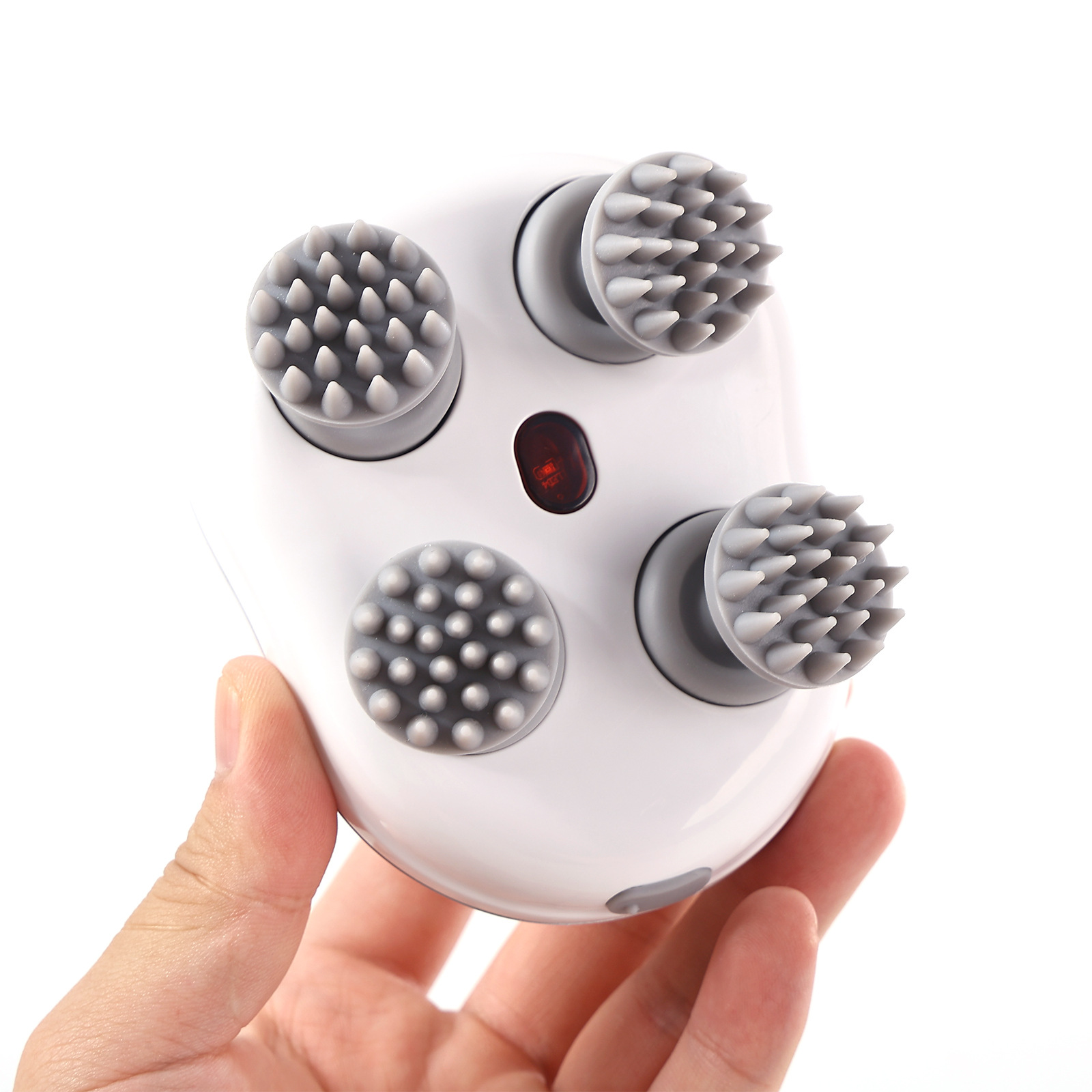 Rechargeable Electric Cat Head Massager – Multi-Functional Pet Scalp Massager for Stress Relief & Relaxation