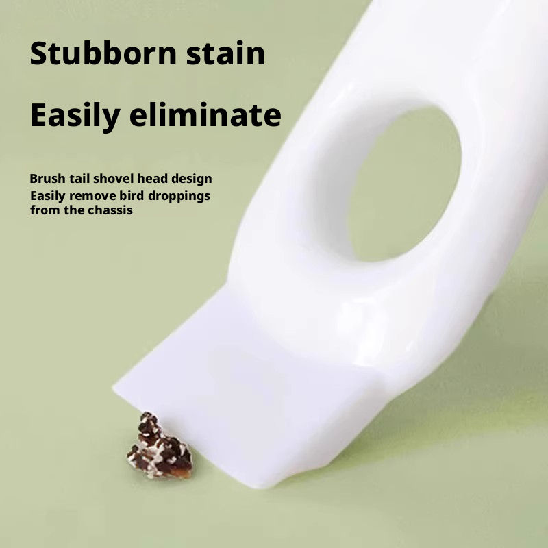 Multifunctional Bird Cage Cleaning Brush, Scraper, and Poop Remover Tool for Parrot Cages