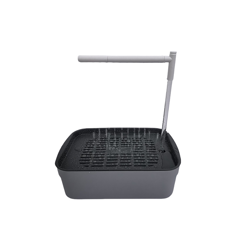 Automatic Circulating Bird Bath Tub, Electric Parrot Bathing Basin for Budgie Lovebird Small Birds