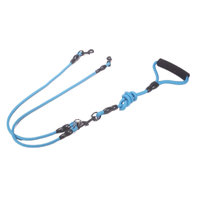 Detachable 2-in-1 Dog Leash – Multi-Head Coupler for Walking Two Dogs