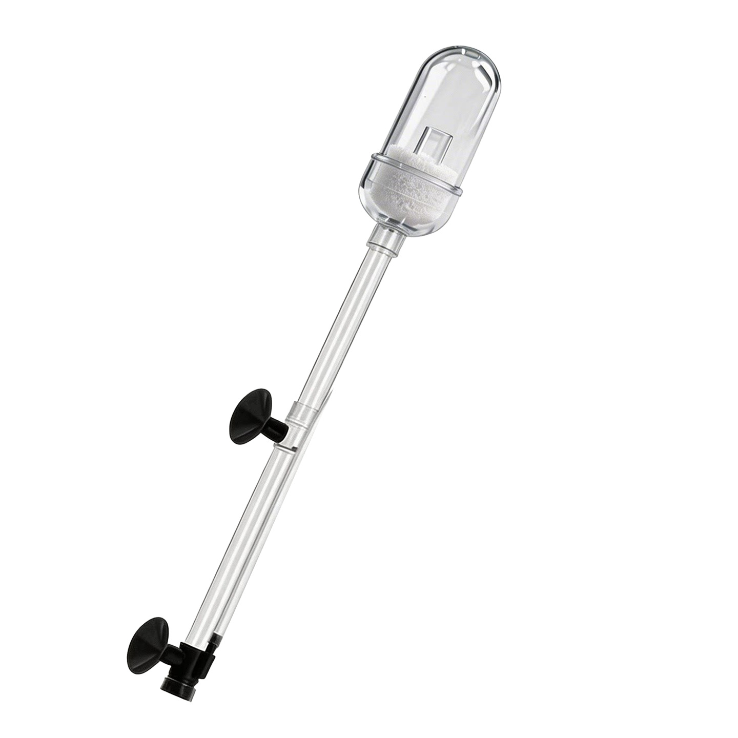 Air-Lift Aquarium Gravel Cleaner – Pneumatic Poop Suction & Waste Remover with Oxygenation