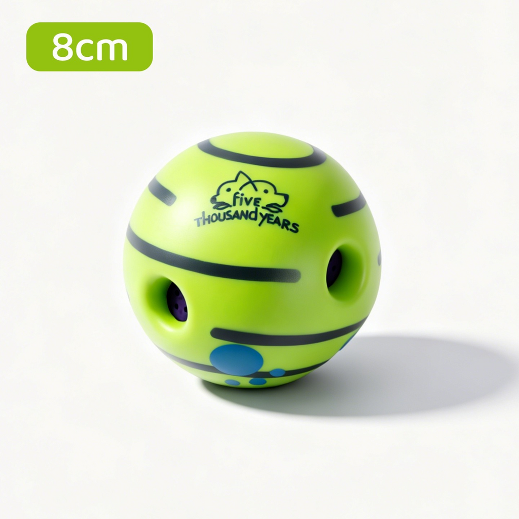 Squeaky Dog Toy Ball – Durable Chew Toy for Large Breeds, Boredom Relief & Teeth Grinding