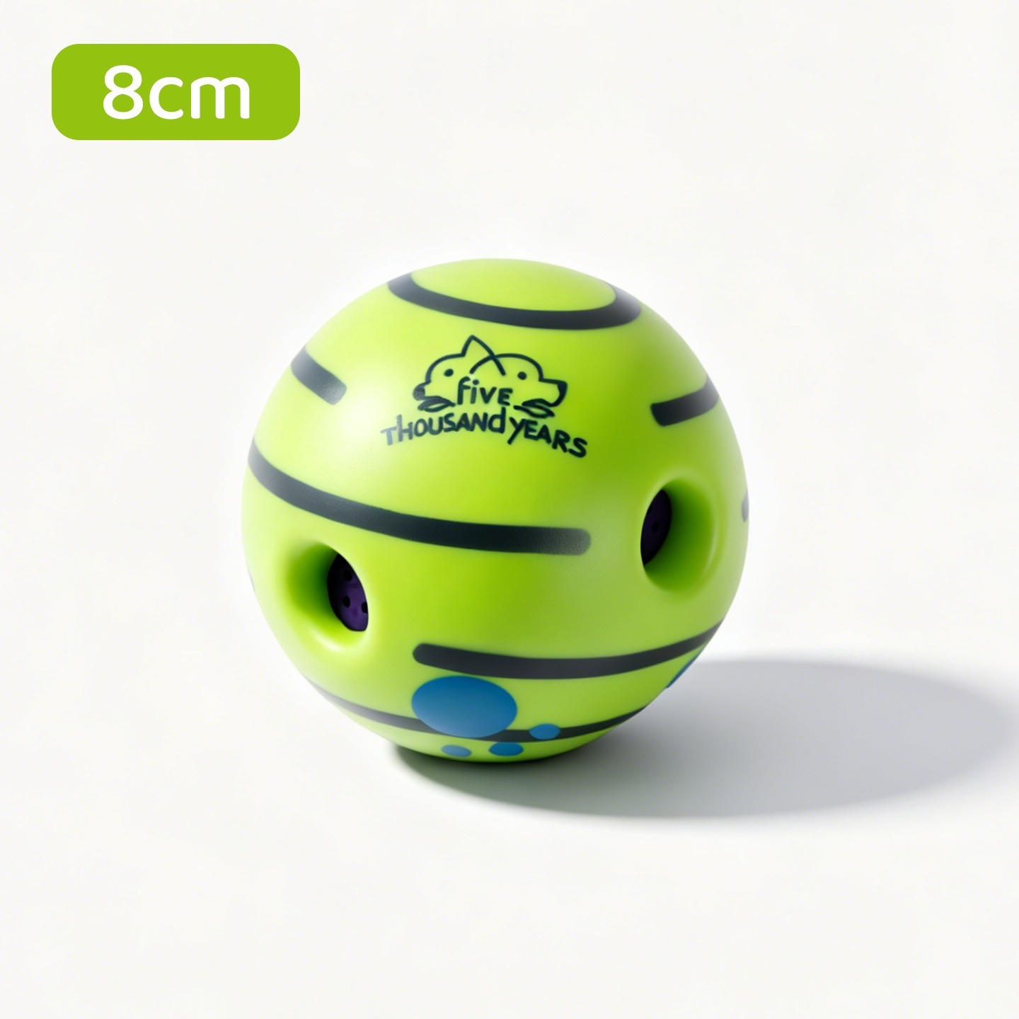 Squeaky Dog Toy Ball – Durable Chew Toy for Large Breeds, Boredom Relief & Teeth Grinding