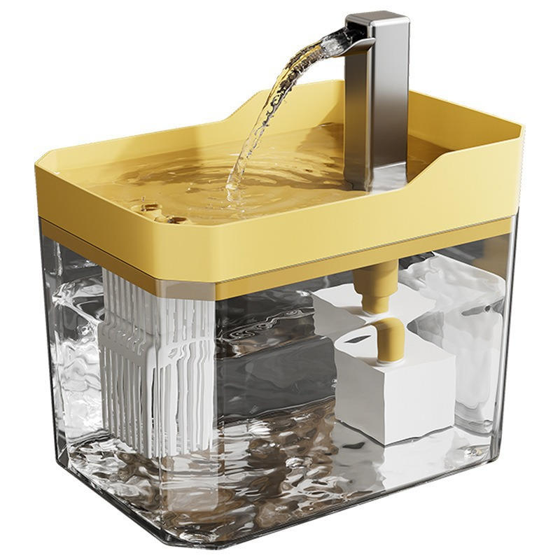 Cat & Dog Water Fountain, Automatic Pet Drinking Dispenser with Pump, Circulating Waterer for Home