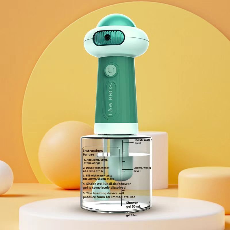 Pet Shampoo Foamer – Dog Cat Bath Bubble Maker, Dilution Bottle & Soap Dispenser, Cute Duck Design for Easy Suds