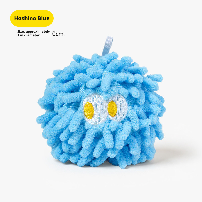 Squeaky Mop Ball Dog Toy – Durable Chew Toy for Teeth Cleaning & Boredom Relief