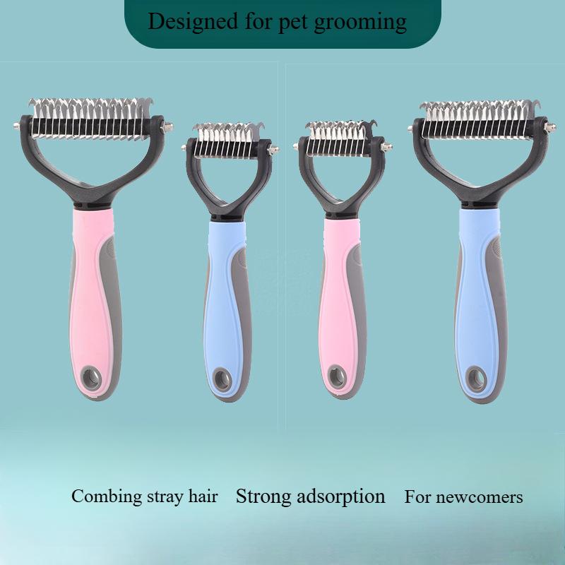 Wholesale Pet Knot Comb Stainless Steel Pet Comb Beauty Brush Dog Scraper Pet Special Comb