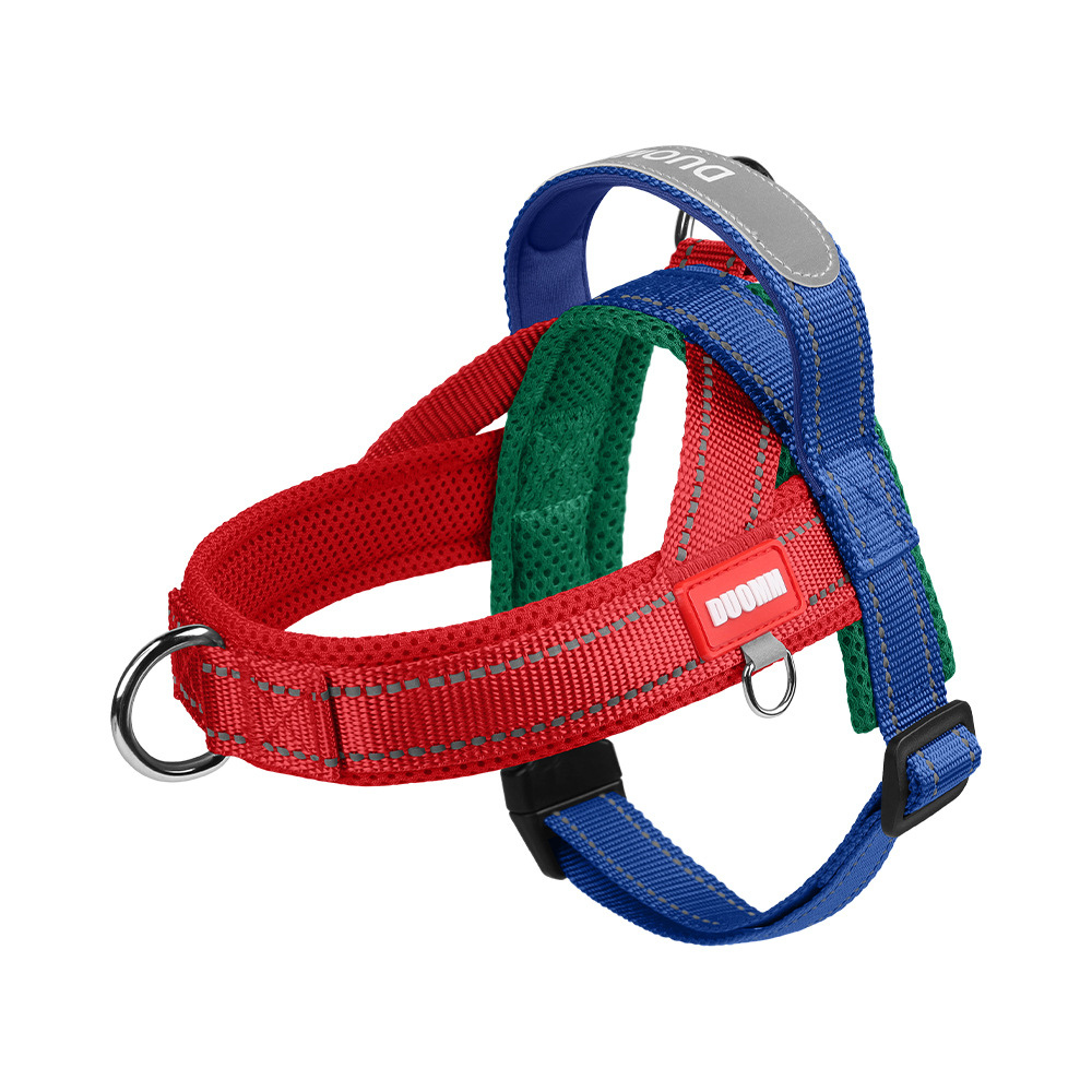 Anti-Shock Dog Harness – Reflective Saddle Vest, Escape-Proof, Outdoor Leash for Small Breeds