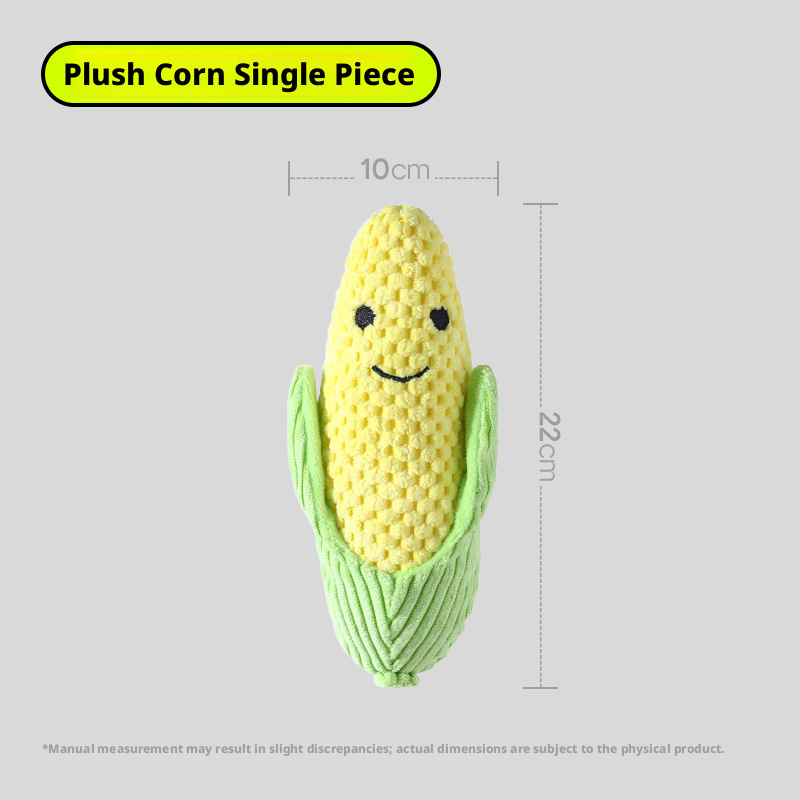 Squeaky Broccoli Dog Toy – Plush Puppy Chew Toy for Teeth Cleaning & Boredom Relief