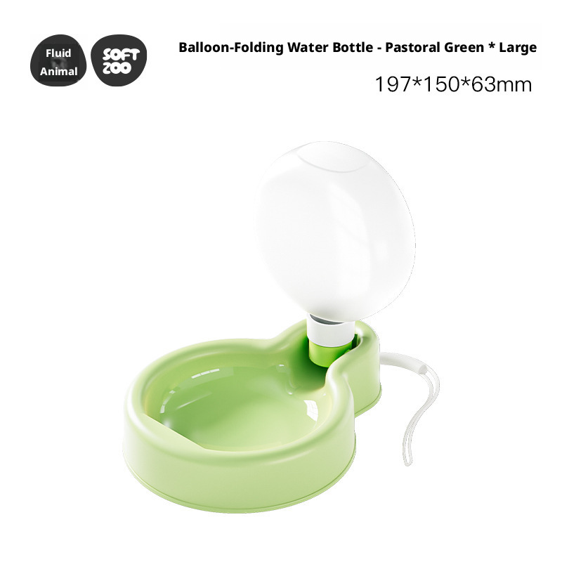 Foldable Portable Dog Water Bottle – Outdoor Travel Drinking Cup for Dogs & Cats