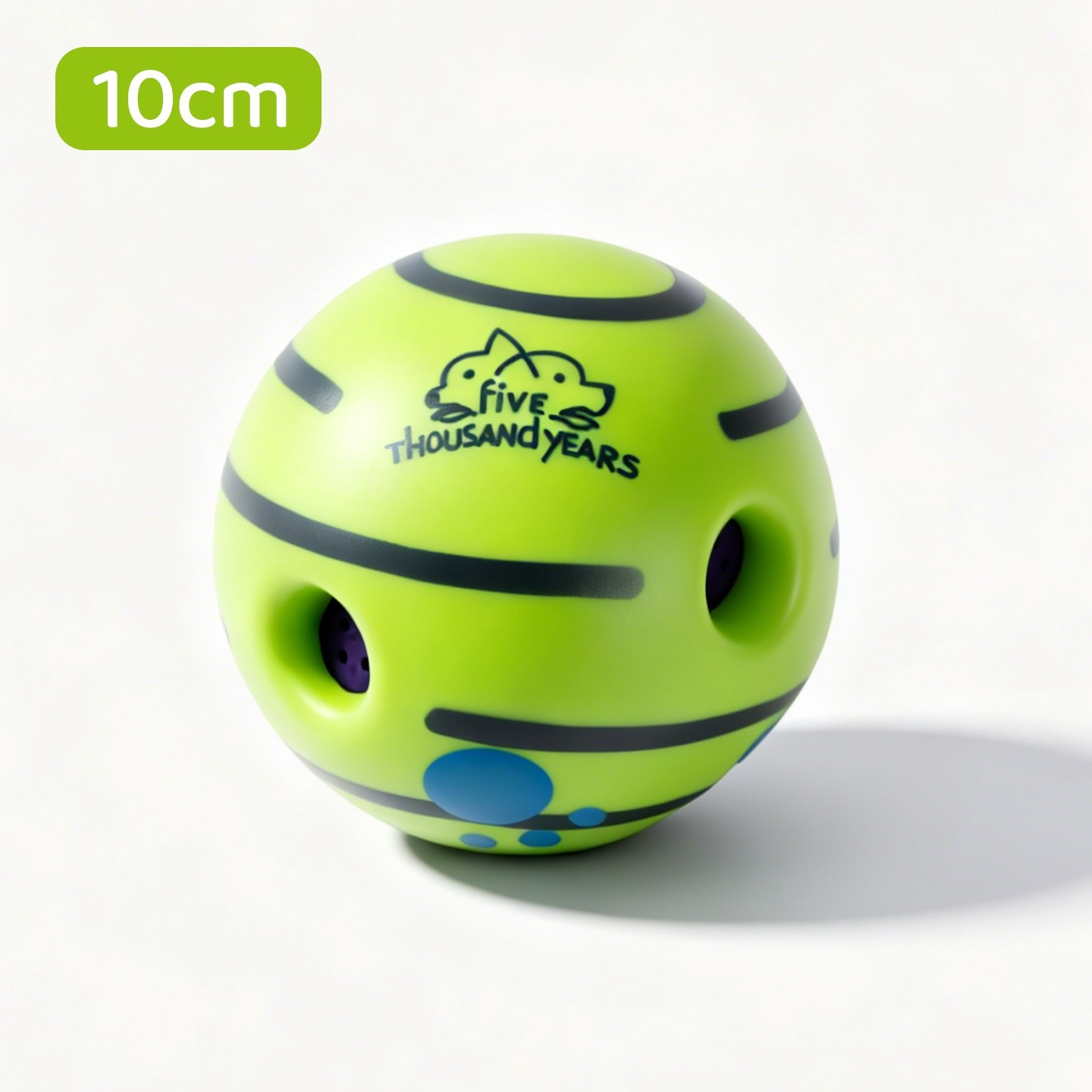 Squeaky Dog Toy Ball – Durable Chew Toy for Large Breeds, Boredom Relief & Teeth Grinding