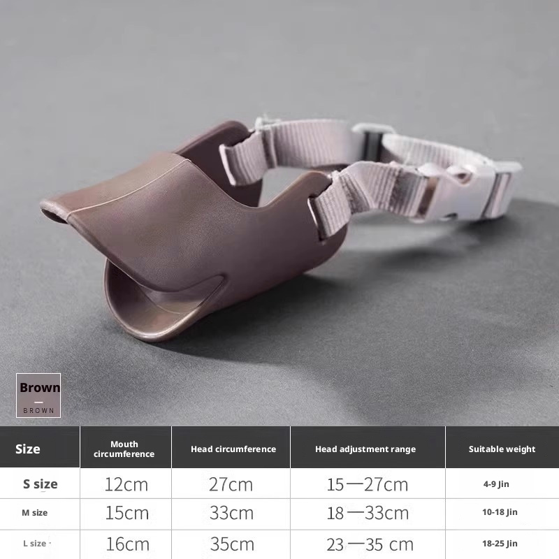 Dog Muzzle – Anti-Bite, Anti-Bark & Anti-Scavenge for Small Breeds like Teddy & Pomeranian