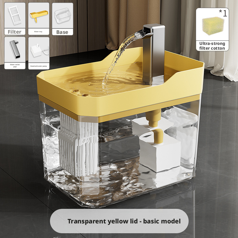 Cat & Dog Water Fountain, Automatic Pet Drinking Dispenser with Pump, Circulating Waterer for Home