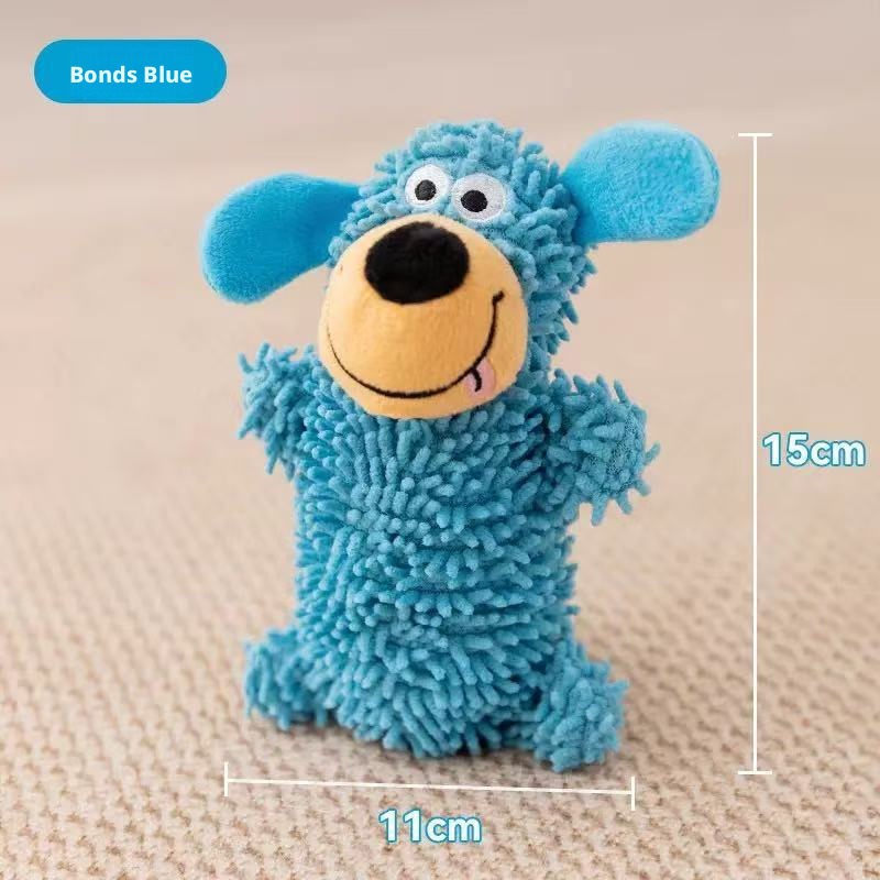 Squeaky Tug Toy for Small to Medium Dogs – Durable Chew Toy for Teeth Cleaning & Boredom Relief