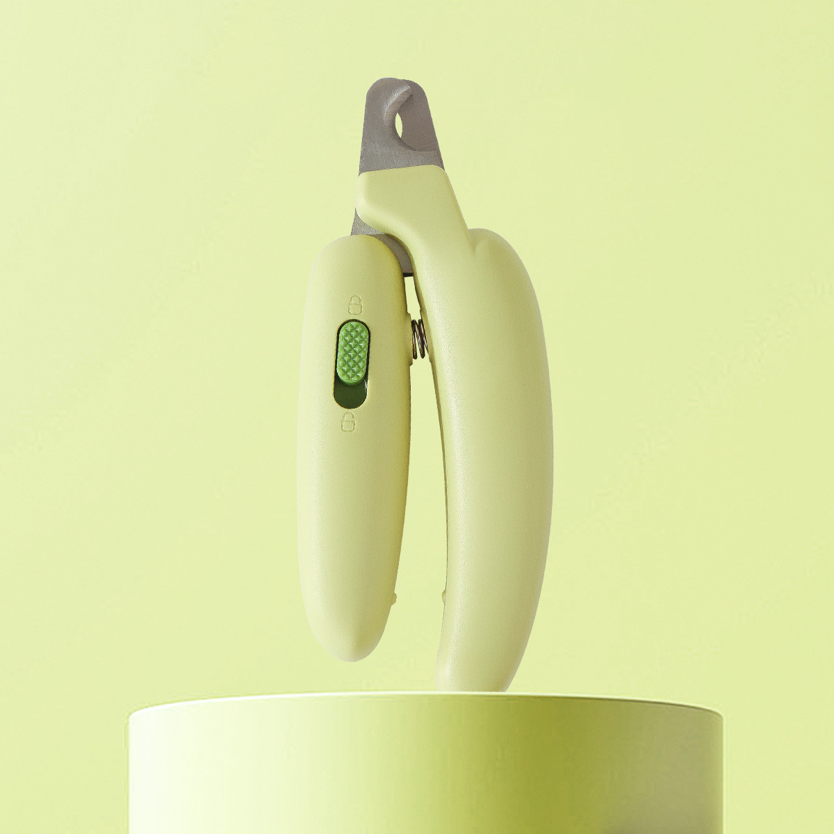 Banana-Shaped Pet Nail Clipper – Safe & Anti-Bleeding Trimmer for Cats, Dogs, Rabbits & Small Breeds