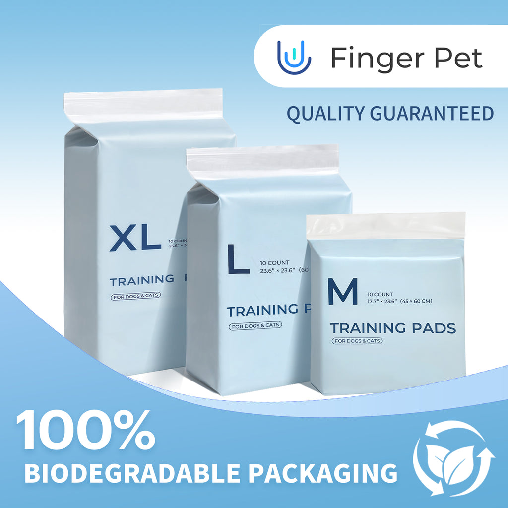 Disposable Pet Pee Pads – Blue, Leak-Proof, Perfect for Travel & Training