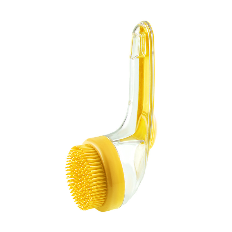 Silicone Pet Bathing Brush – Dog Cat Shower Scrubber & Massage Comb, Grooming Cleaner Tool for Deep Skin Exfoliation