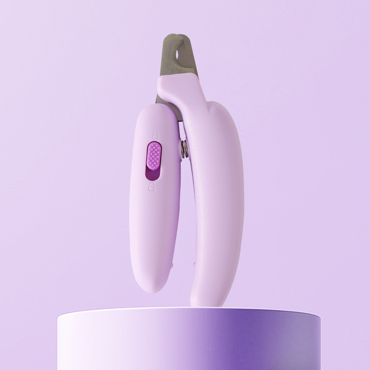 Banana-Shaped Pet Nail Clipper – Safe & Anti-Bleeding Trimmer for Cats, Dogs, Rabbits & Small Breeds
