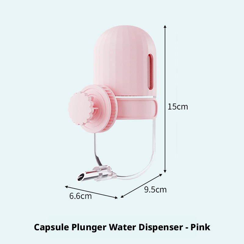Automatic Parrot Water Feeder – No-Drip Siphon Water Bottle for Cockatiels, Large Size