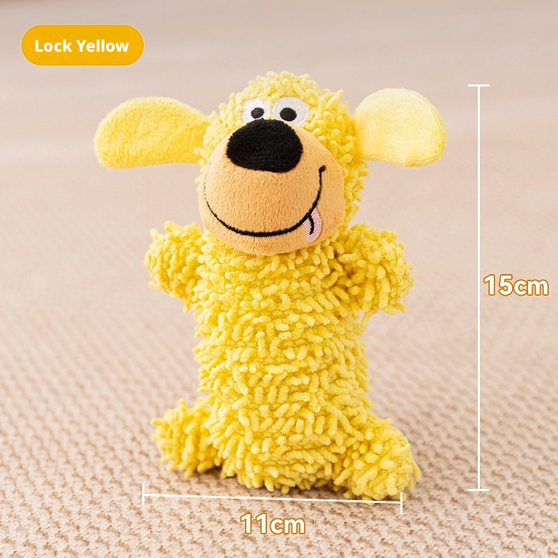 Squeaky Tug Toy for Small to Medium Dogs – Durable Chew Toy for Teeth Cleaning & Boredom Relief
