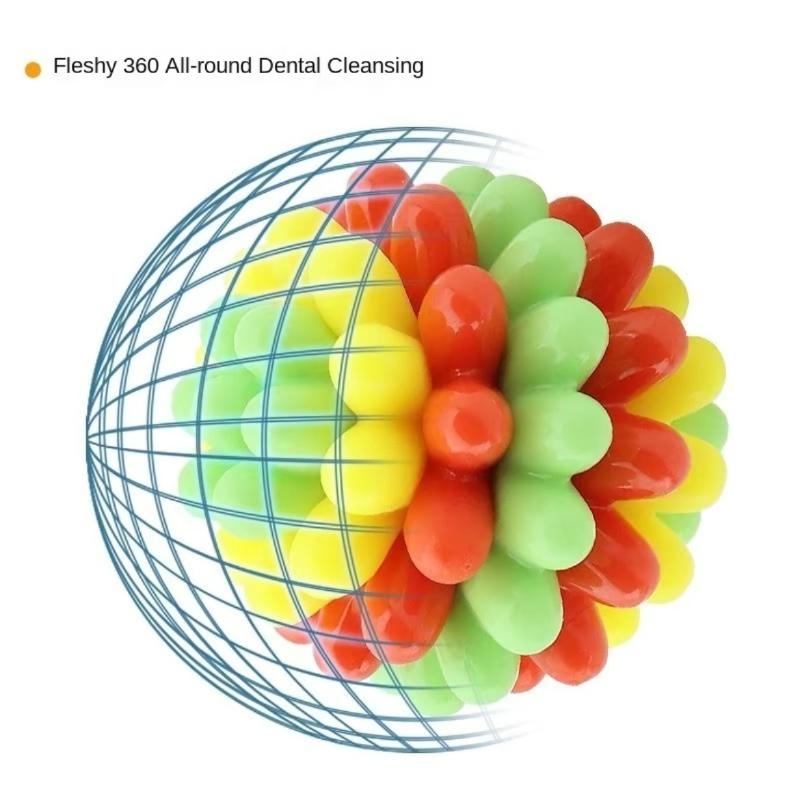 Indestructible  Balls for Dogs  Toy Chew Ball Tough Durable Dog Toys Bouncing Ball for Dogs to Fetch ﻿