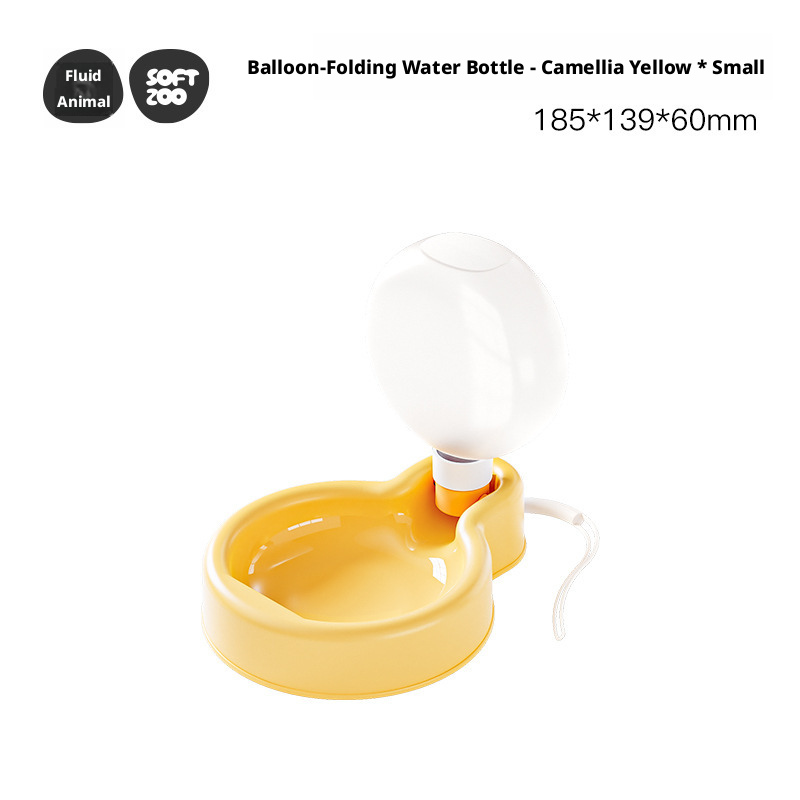 Foldable Portable Dog Water Bottle – Outdoor Travel Drinking Cup for Dogs & Cats