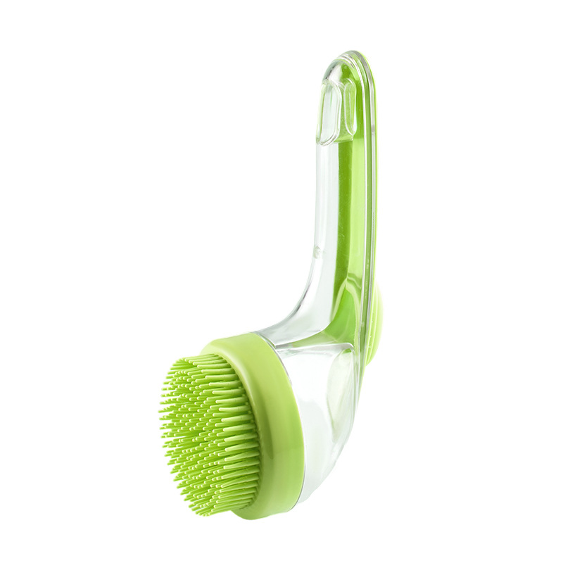 Silicone Pet Bathing Brush – Dog Cat Shower Scrubber & Massage Comb, Grooming Cleaner Tool for Deep Skin Exfoliation
