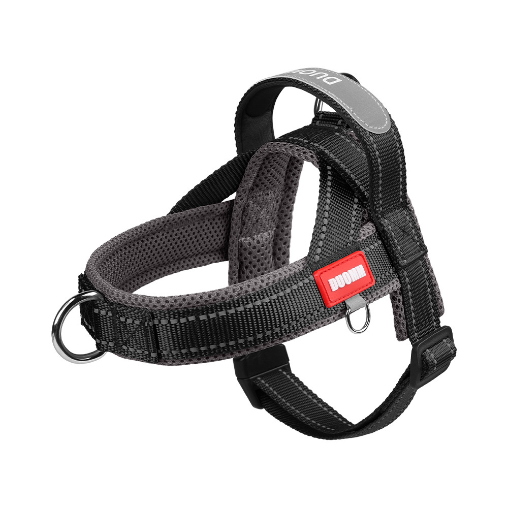 Anti-Shock Dog Harness – Reflective Saddle Vest, Escape-Proof, Outdoor Leash for Small Breeds