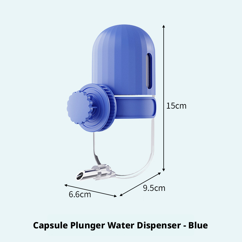 Automatic Parrot Water Feeder – No-Drip Siphon Water Bottle for Cockatiels, Large Size
