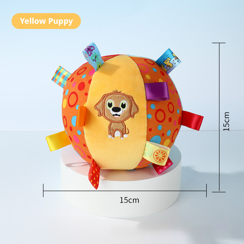 Interactive Plush Dog Toy with Squeaker – Tough & Chew-Resistant, Snuffle Mat Alternative for Scent Work & Companionship